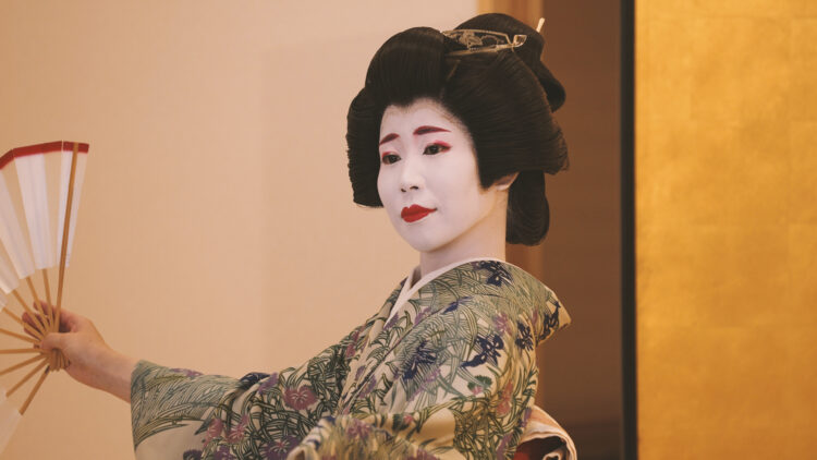 日常の八王子芸者”公開稽古”